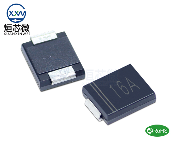 1.5SMC16A參數(shù),TVS二極管1.5SMC16A瞬態(tài)抑制二極管